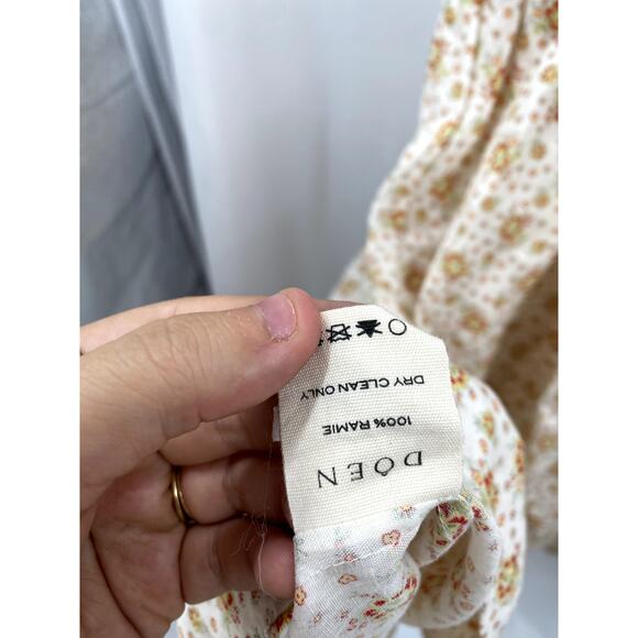 Doen Piazza Dress in Alabaster Countryside - Picture 7 of 10